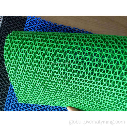 Pvc S Mat 8mm thickness Big hole pvc s mat Supplier